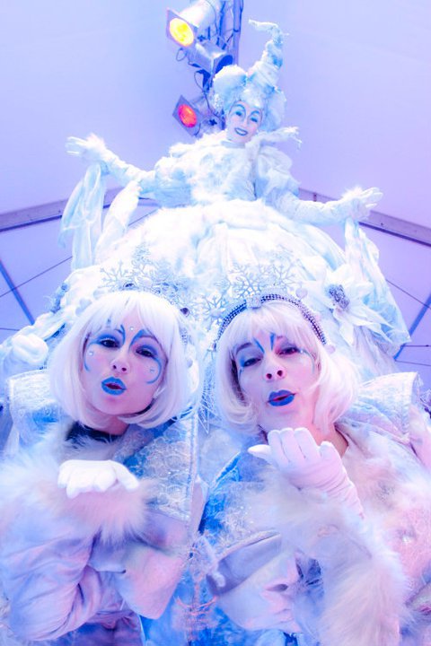 Zingende Sneeuwkoningin te boeken bij www.kwekel-evenementen.nl