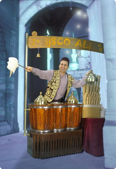 Goochelende IJscoman te boeken bij www.kwekel-evenementen.nl