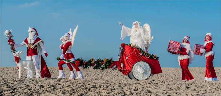 Kerstparade te boeken bij www.kwekel-evenementen.nl