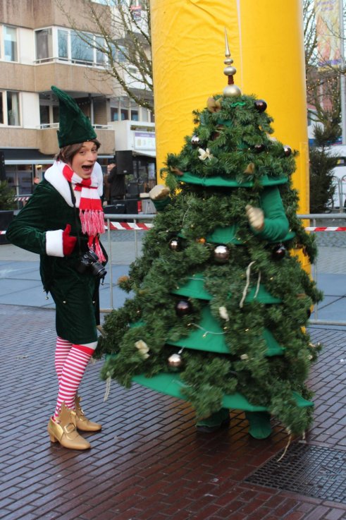 Levende Kerstboom, www.kerst-entertainment.nl